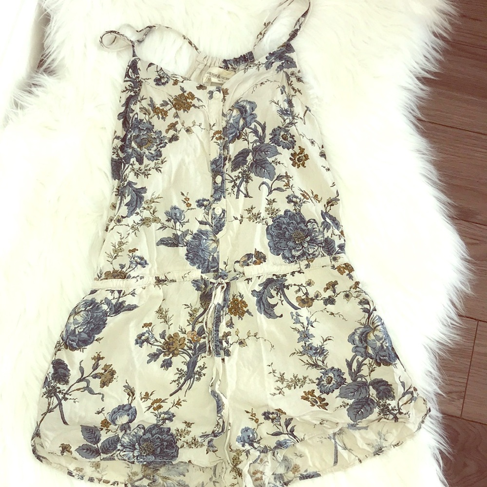 Denim & Supply Co Floral Print Romper